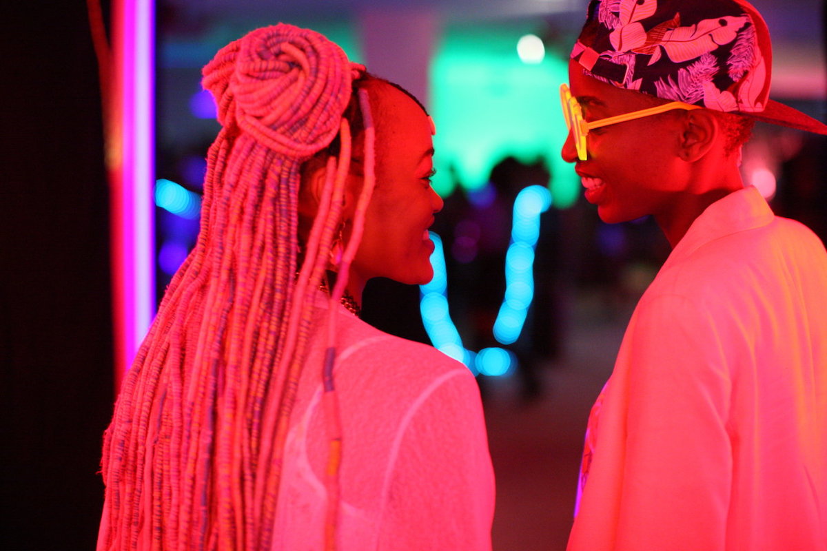 A scene from Kenyan film "Rafiki", banned in its country of origin