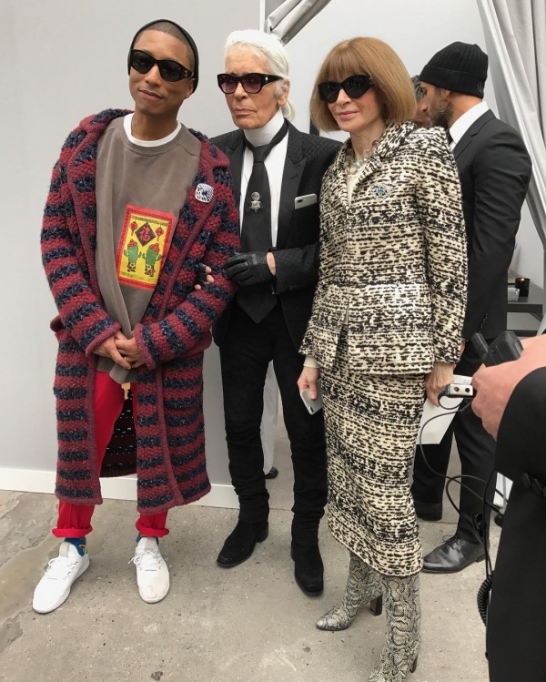 pharrell in chanel