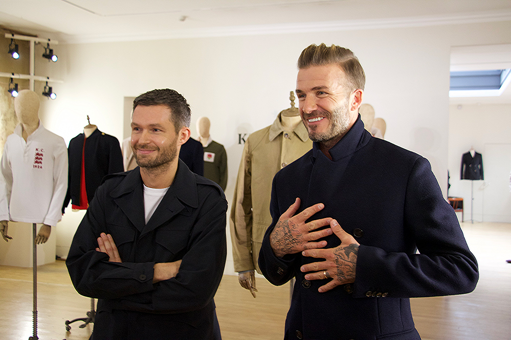 David Beckham Lends His Star Power To Kent Curwen Spring, 45% OFF