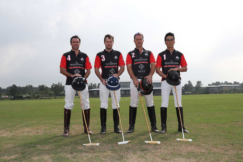 The team: Patrick Furlong, James Bean, Russell Tyre and Kwan Lo