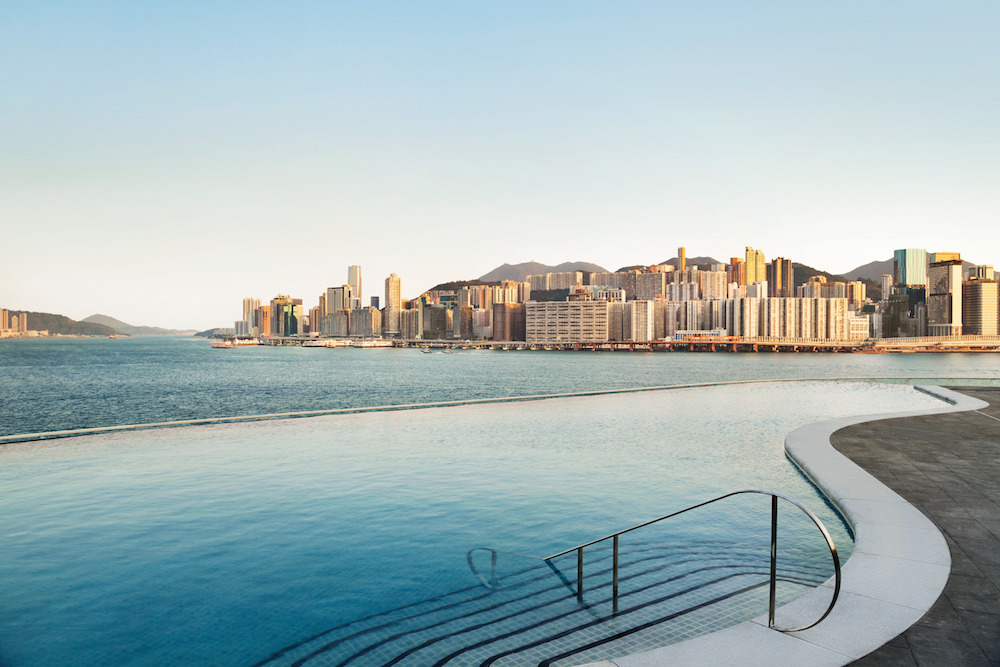 Kerry Hotel's gorgeous infinity pool takes Hong Kong's pool game to new levels. 