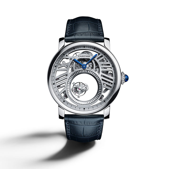 The Rotonde de Cartier Mysterious Double Tourbillon watch