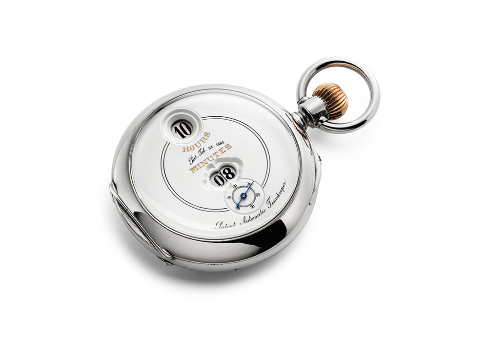 A vintage IWC piece: the Savonnette Pocket Watch Pallweber (1886)