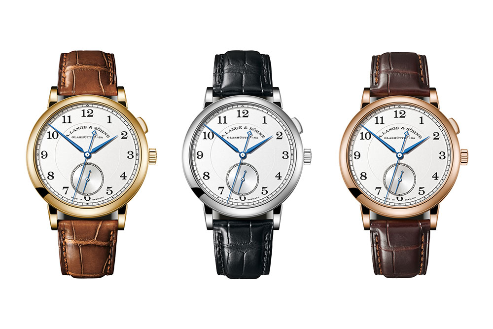 The three editions of A. Lange & Söhne's 1815 
