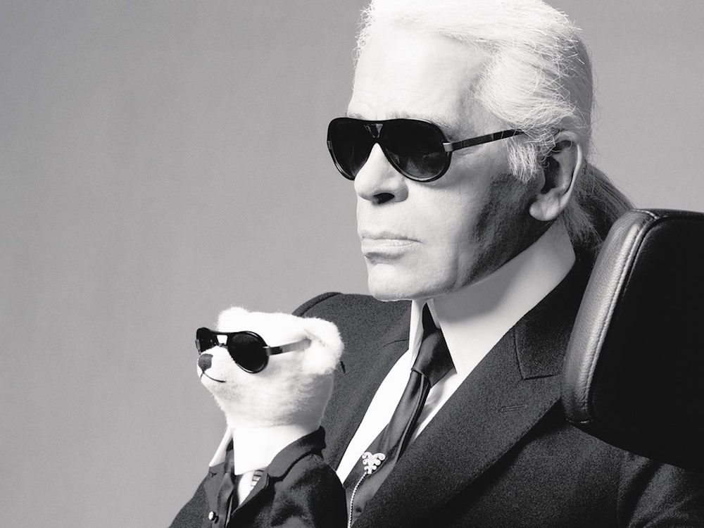 Karl Lagerfeld's latest collab. 