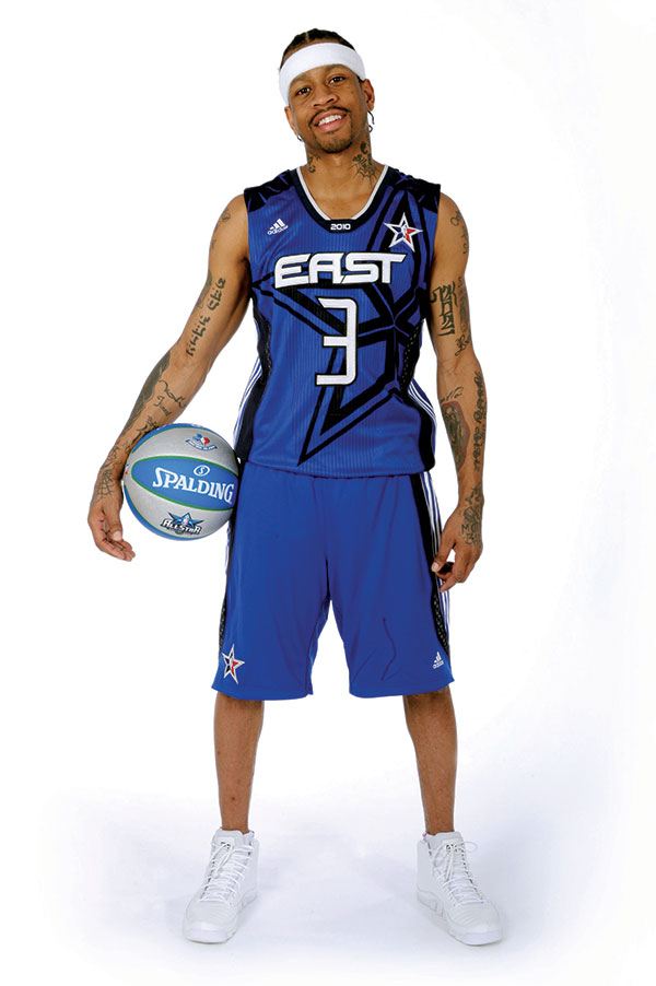 Allen Iverson ahead of the 2010 All-Star Game (Credit: Getty Images)