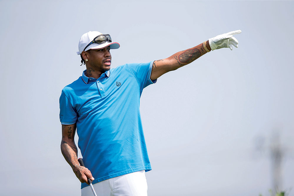 Iverson at Mission Hills Resort Haikou (Credit: Getty Images)