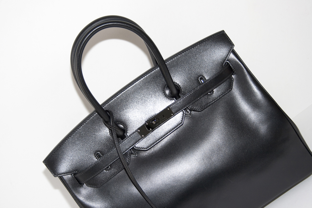 The So Black Hermès Birkin in Box leather – No longer just for girls.