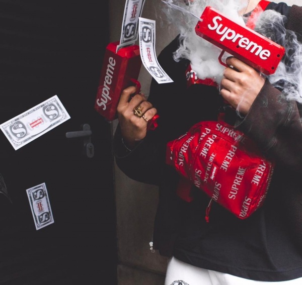 Supreme's Novelty Money Gun Takes Over Instagram — Hashtag Legend