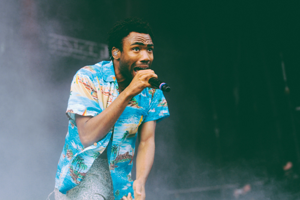 Childish Gambino performing at Lollapalooza 2014. Image by Daniel Patlán