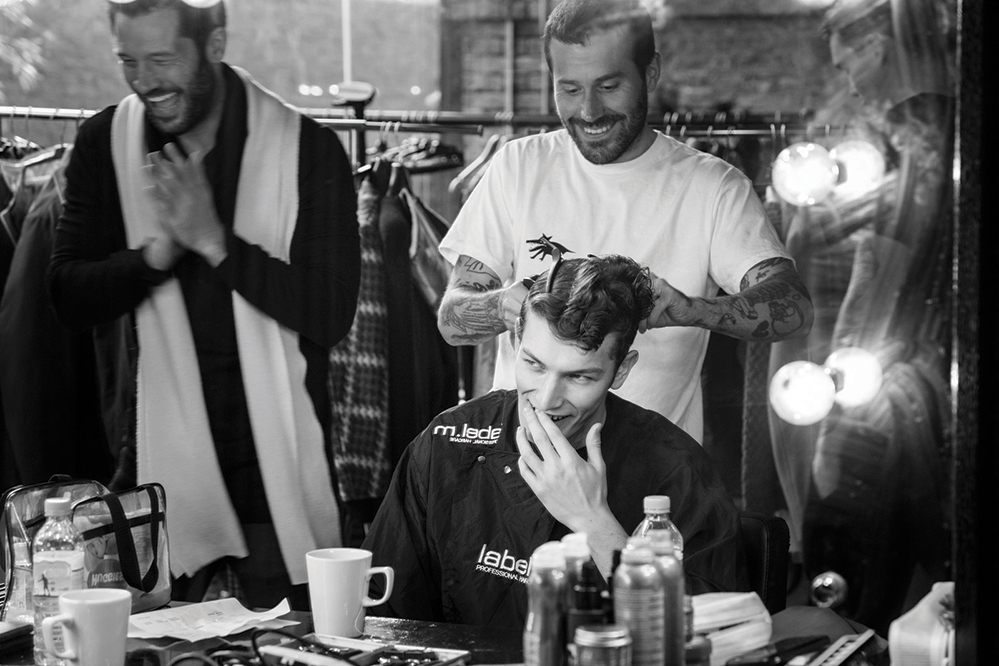 Behind the scenes at the Gieves & Hawkes autumn/winter  2016 show