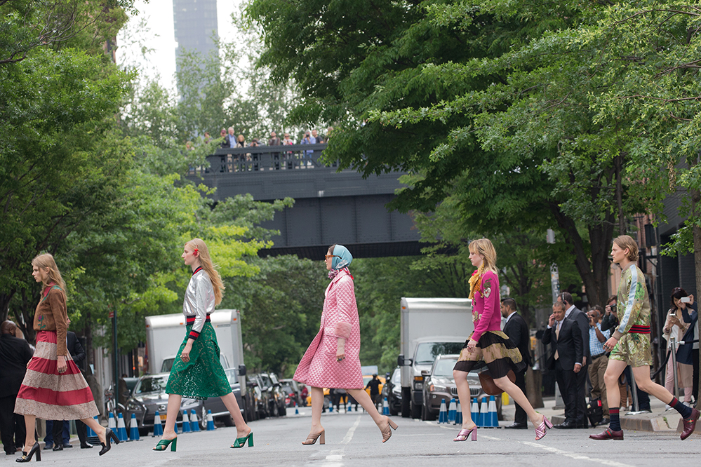 Gucci cruise 2016 show (Courtesy: Kevin Tachman)