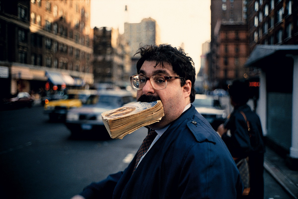 Jeff Mermelstein, Sidewalk, 1995 © Jeff Mermelstein.