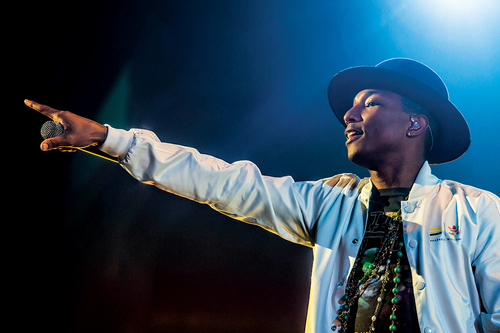 Music producer and Happy singer Pharrell has amassed 10 Grammy awards throughout an illustrious career