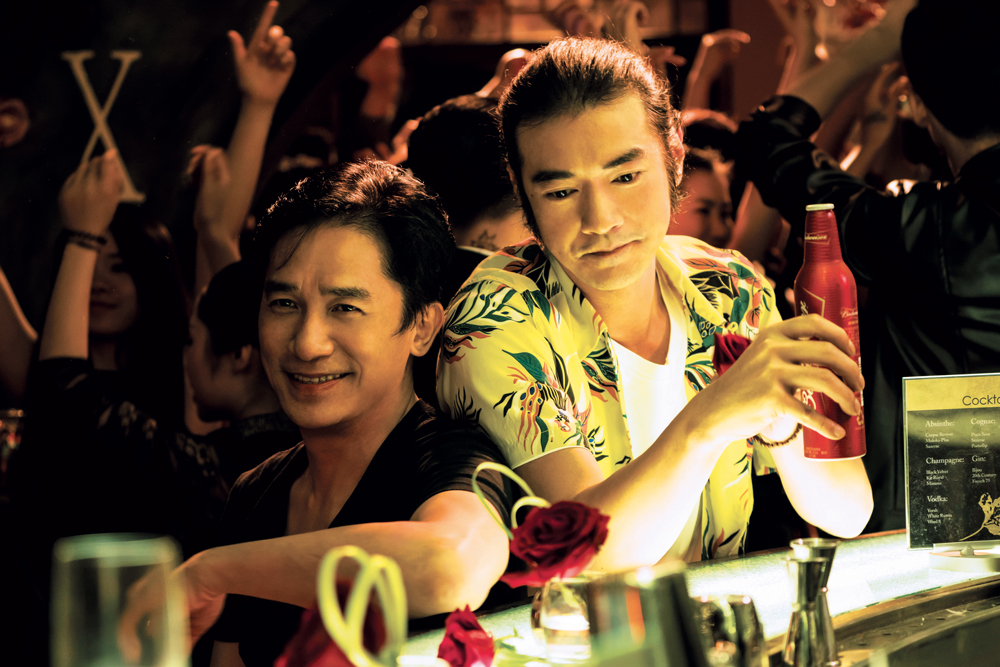 Tony Leung and Takeshi Haneshiro share a scene in See You Tomorrow