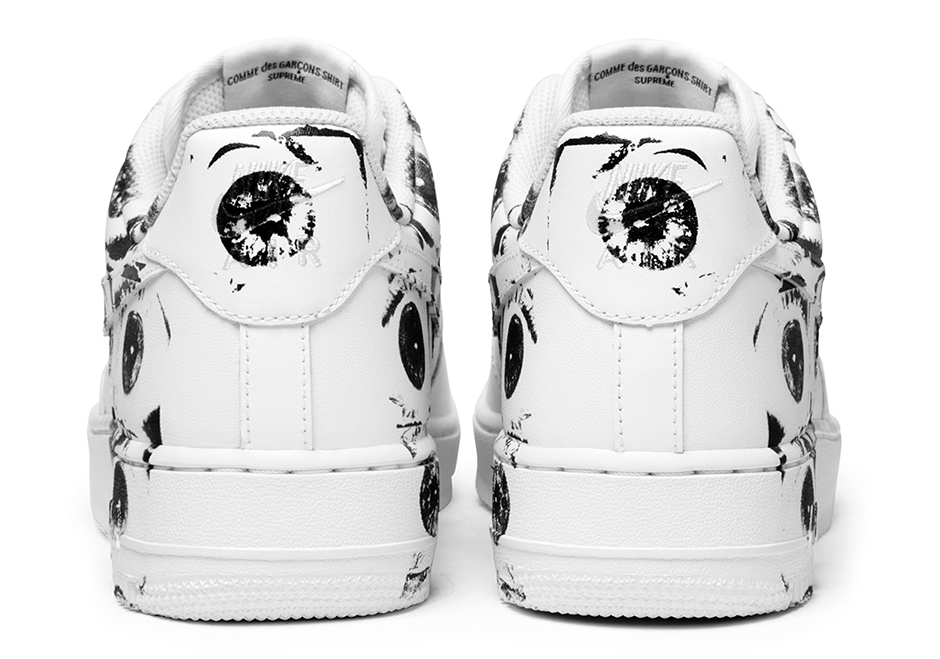 Supreme x Nike Air Force 1 'White' Poster — Sneakers Illustrated