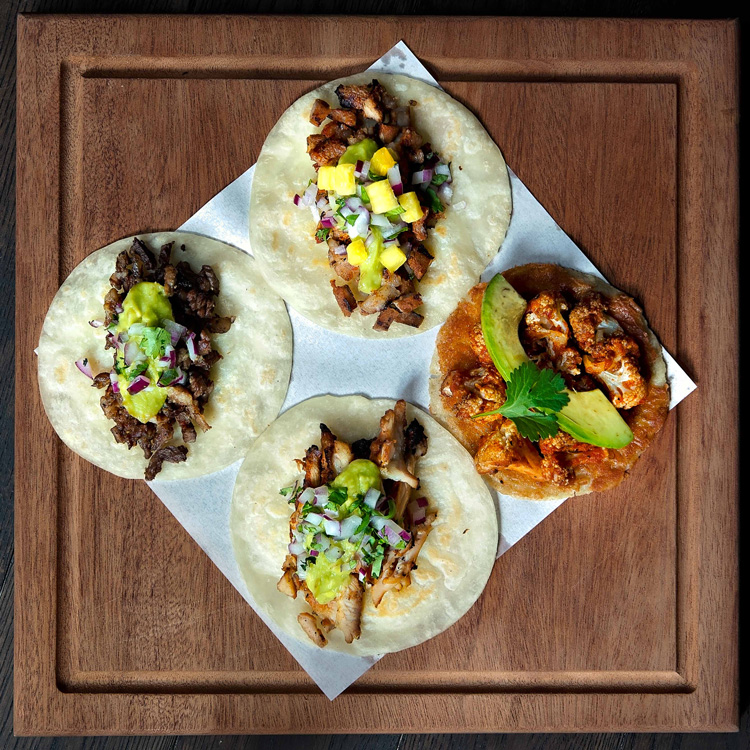 A spread of taco heaven from 11 Westside