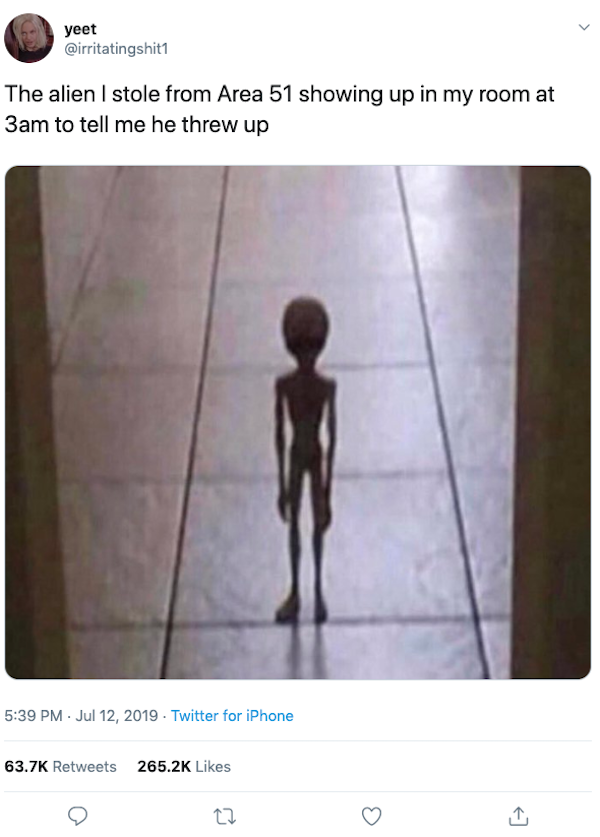 Another of the many Area 51-related memes