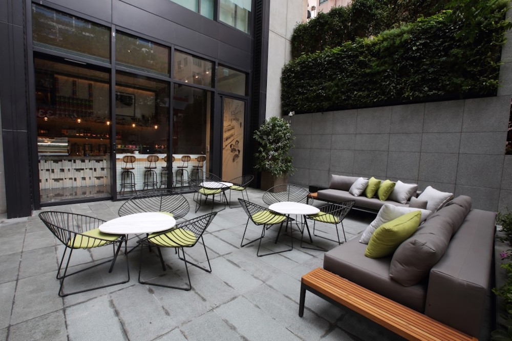 Outdoor seating