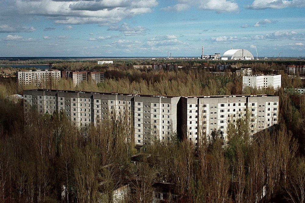 The Pripyat “ghost town”; photo: Wikimedia Commons