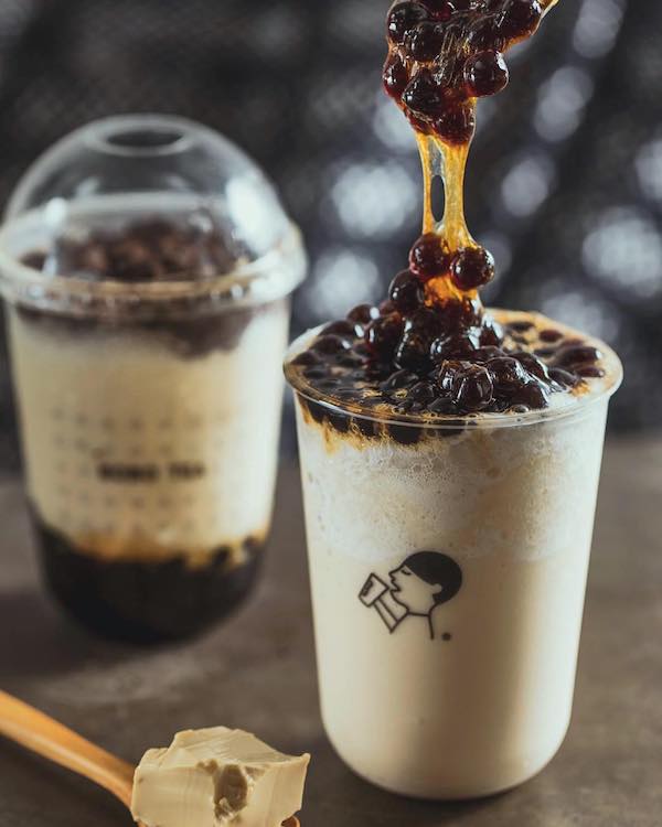 Brown sugar boba drink from HeyTea; photo: girlsmood.com