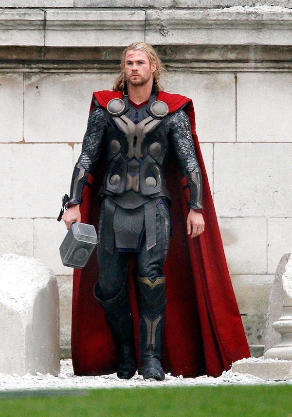 Chris Hemsworth as Thor. Photo: Simon James/FilmMagic