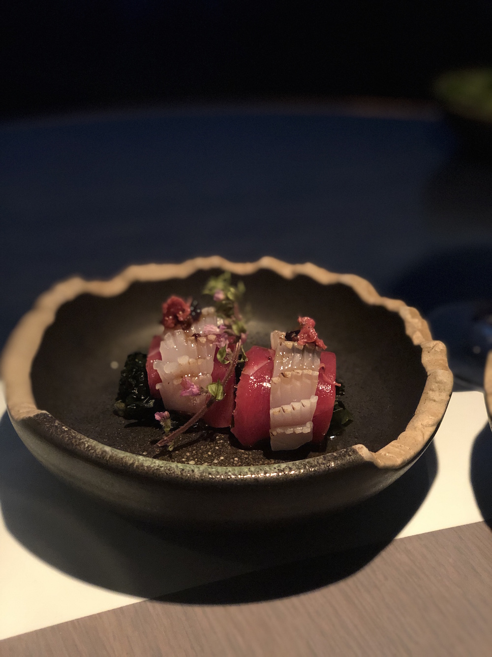 One of the Sakura-exclusive dishes at Aqua
