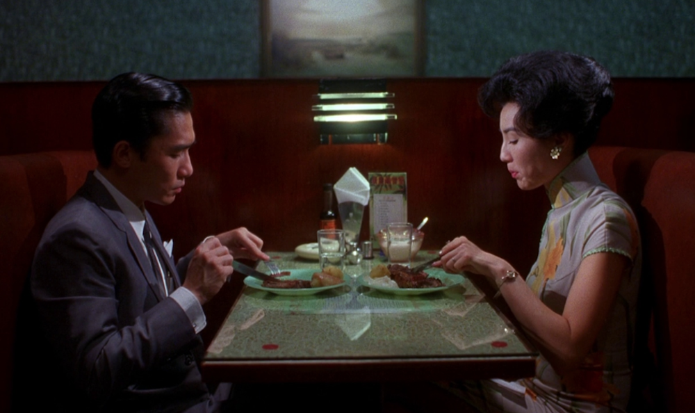 Tony Leung Chiu-wai and Maggie Cheung in In The Mood For Love