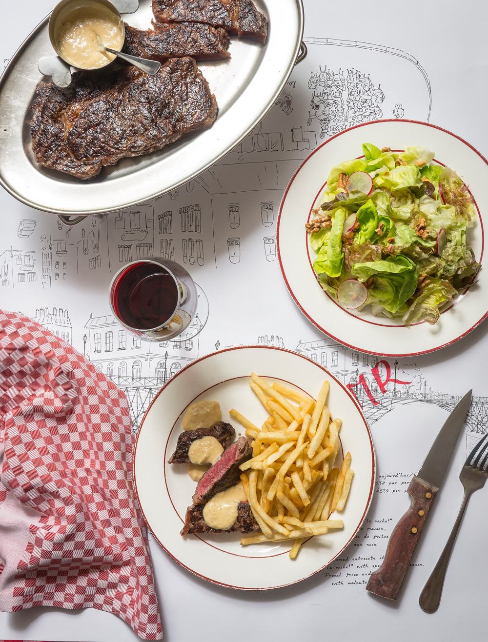 Dinner at La Vache!, and your drawing could be part of it