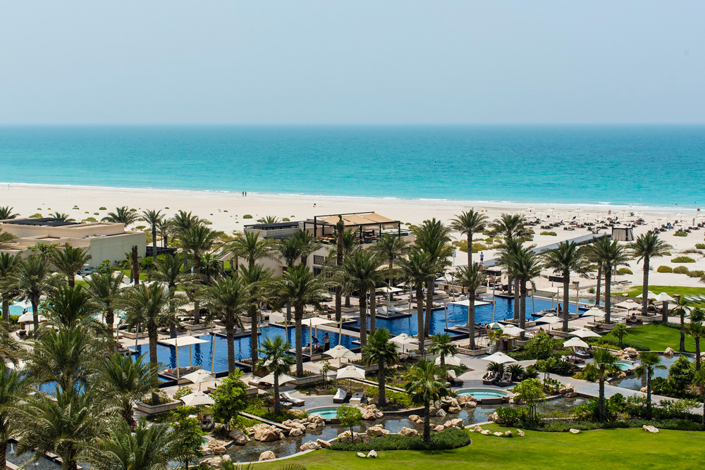 Stay in the most luxurious resorts, like the Park Hyatt Abu Dhabi