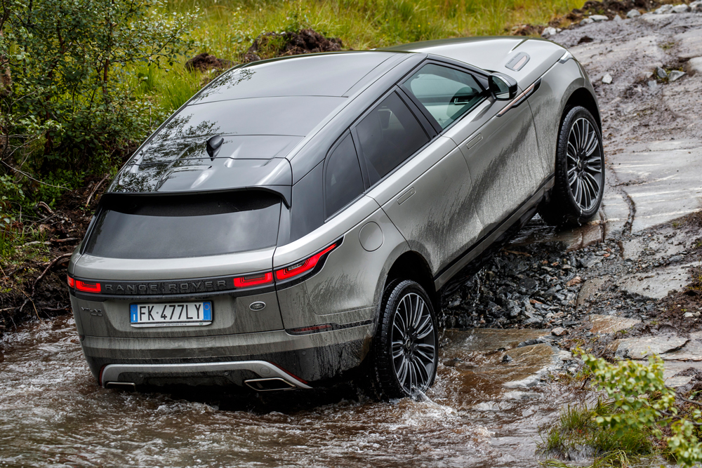 The Velar is equally at home on or off-road