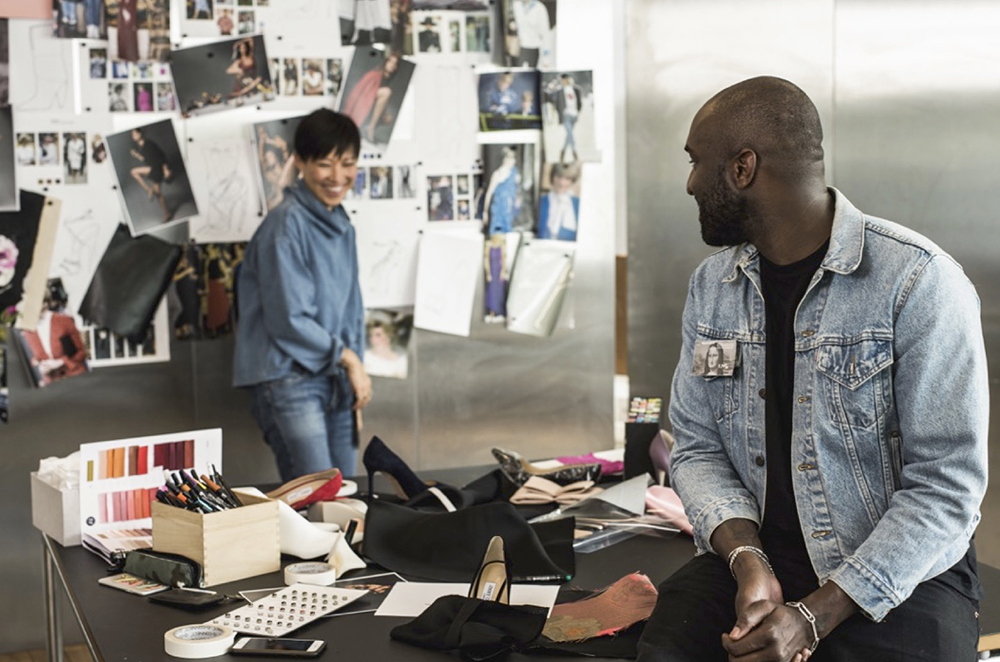 Sandra Choi of Jimmy Choo and Virgil Abloh of Off-White 