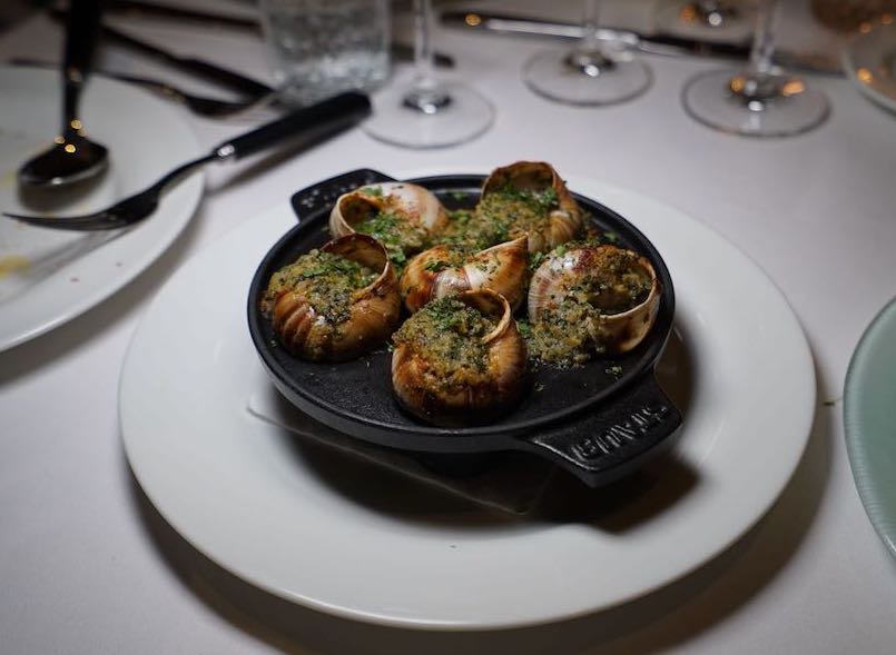 Snails with Garlic Butter 