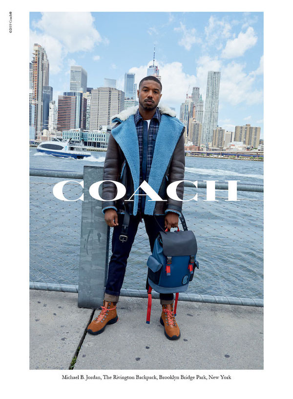 Michael B. Jordan for Coach Fall 2019