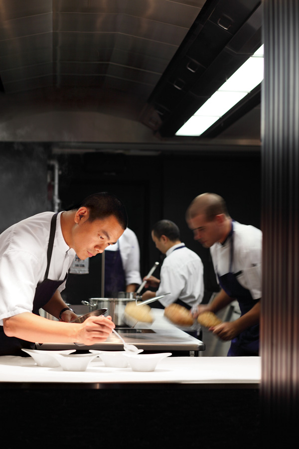 Chef André at work