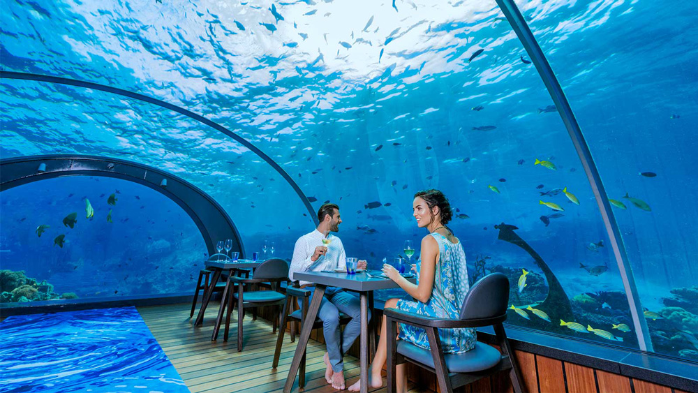 The newest, and biggest (for now) underwater restaurant in the world