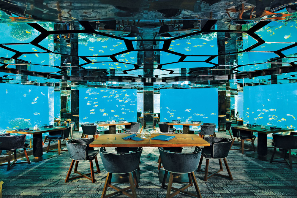 Underwater chic at SEA restaurant