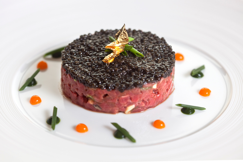 Tartare Boeuf Huître et Caviar
