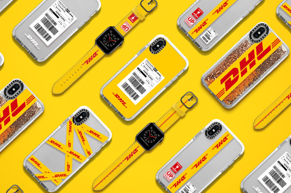CASETiFY x DHL iPhone Case and Apple Watch 