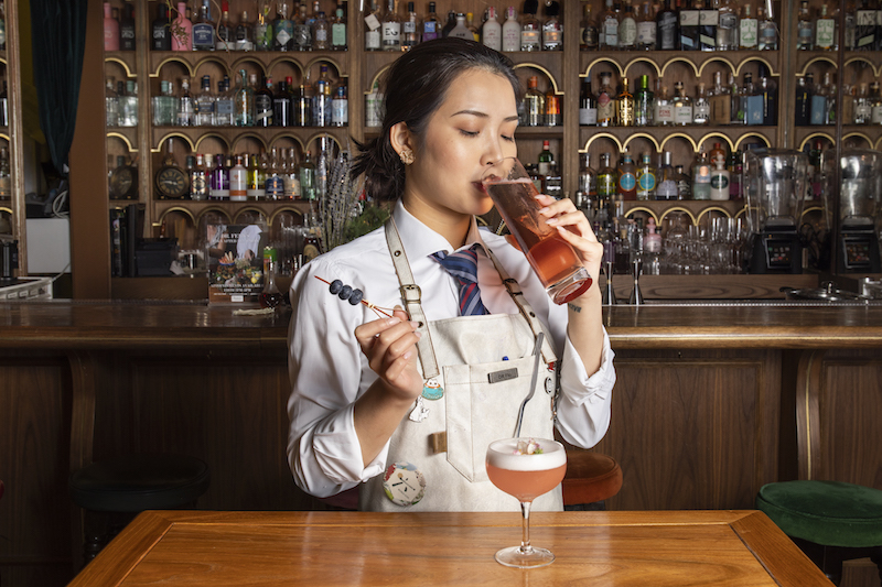 Dr. Florence from Dr. Fern's Gin Parlour