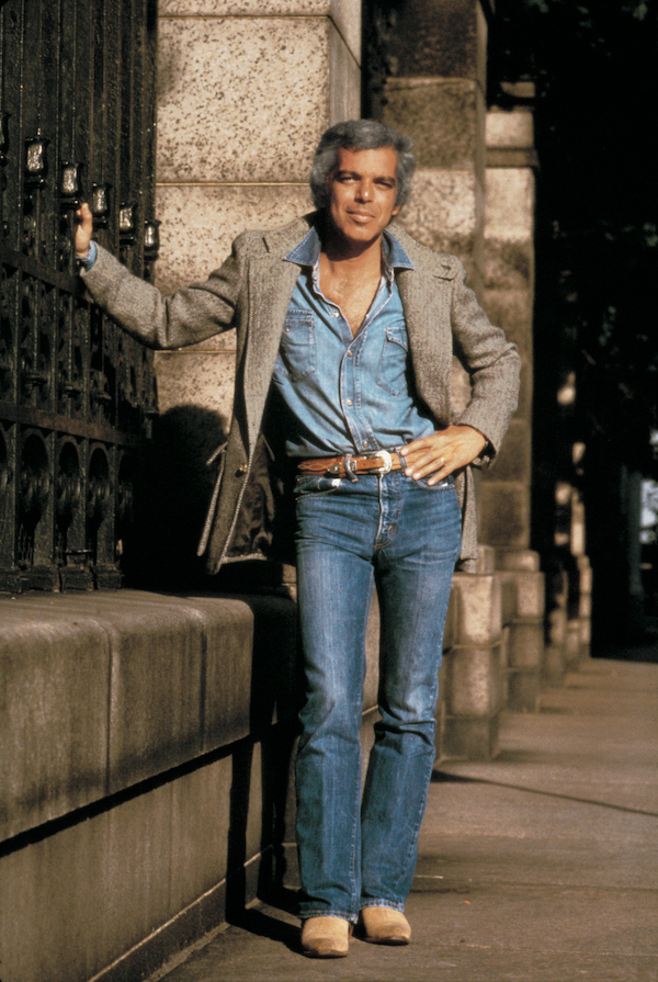 Ralph Lauren in 1978; photo: Les Goldberg, courtesy of Ralph Lauren