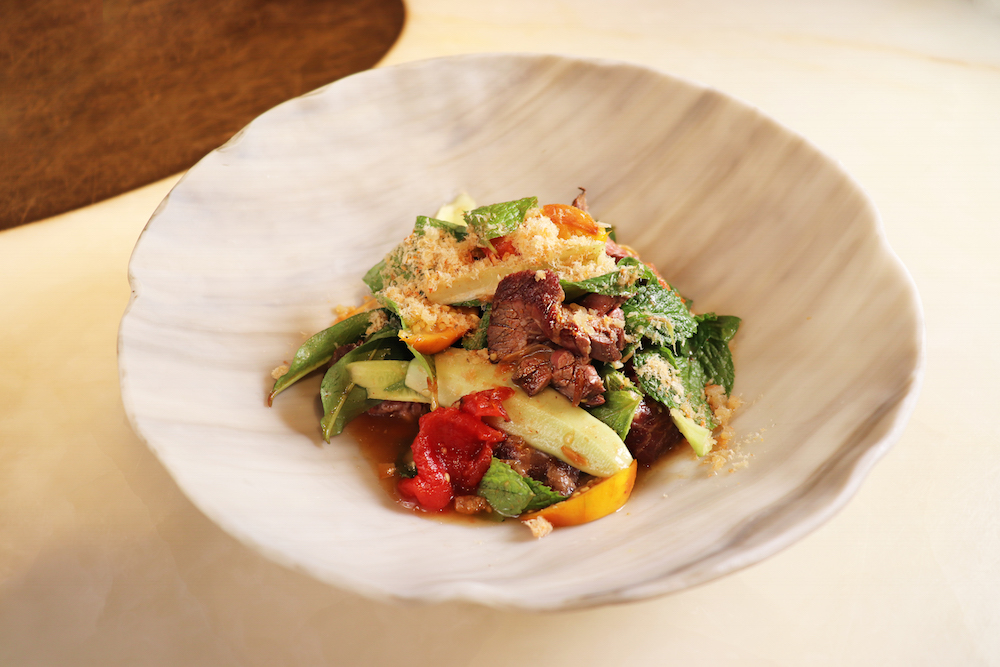 Grilled Beef Salad With Thai Cucumbers and Mint