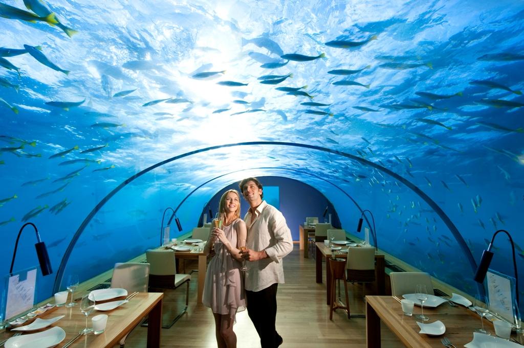 The world's first underwater restaurant