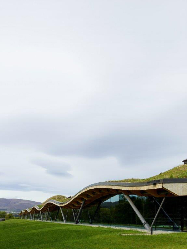 A glimpse of the brand-new The Macallan distillery and visitors centre