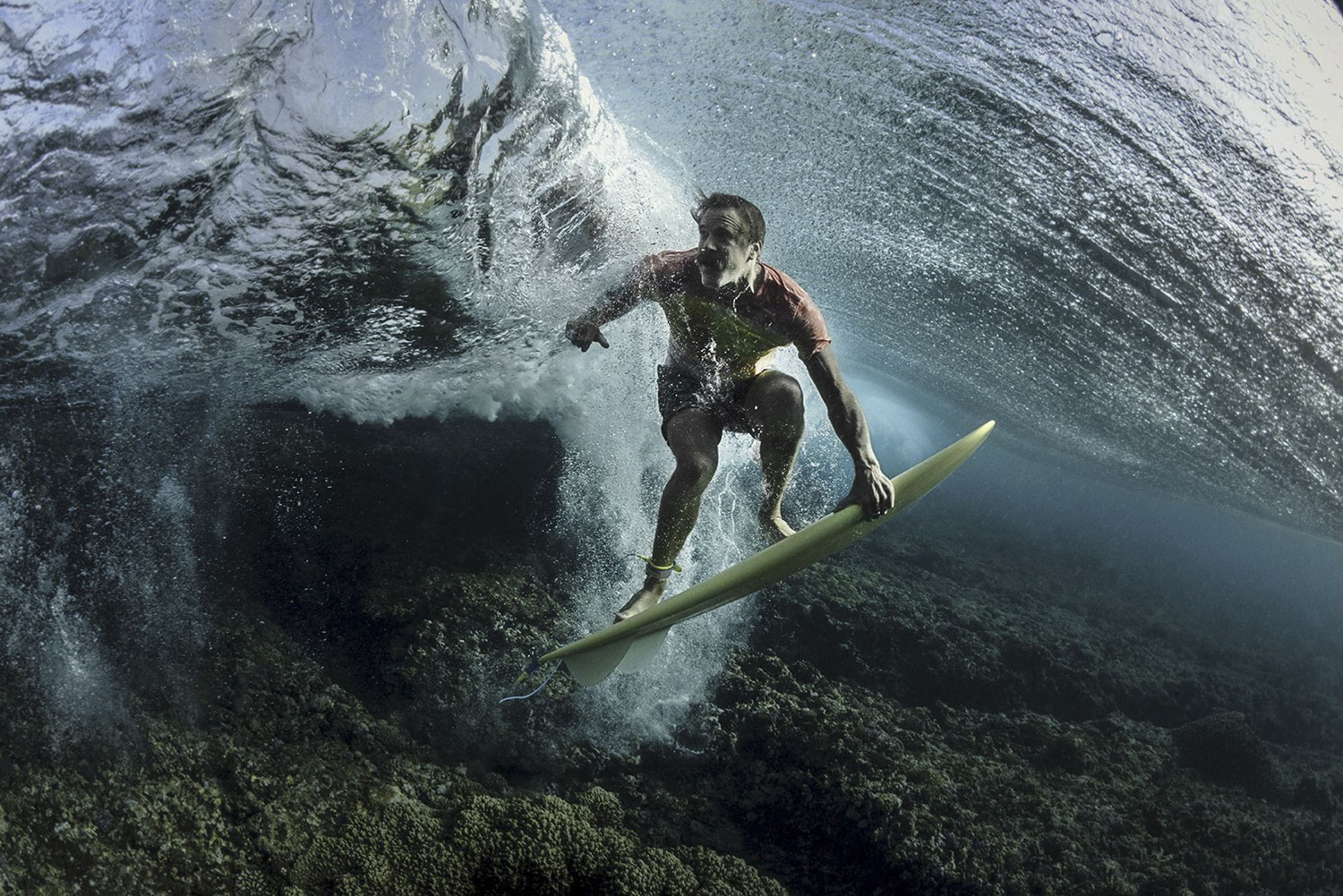 'Under the Wave' by Rodney Bursiel. Courtesy of National Geographic.