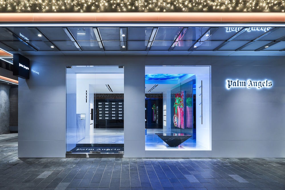 Palm Angel's flagship store in Hong Kong