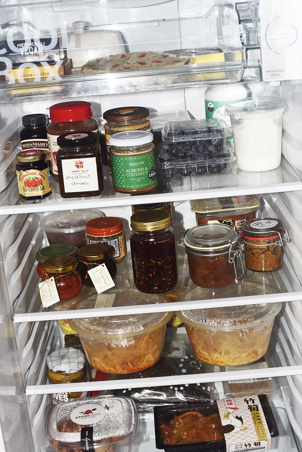 Inside chef Peggy Chan's fridge