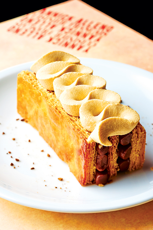 Millefeuille from the Brûlerie Maubert in Paris