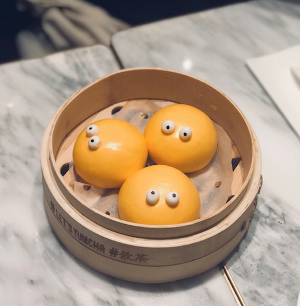 Yum Cha's hot custard buns 