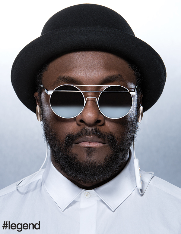 Sunglasses by ill.i, earphones by i.am+